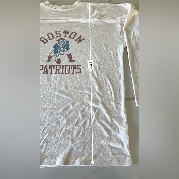 Ebbets Field Vintage Authentic Flannels Boston Patriots Shirt-Size XL - Picture 7 of 8